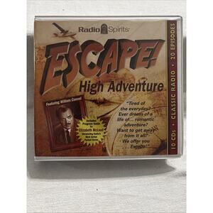 ESCAPE! High Adventure 10 AUDIO CD SET Audiobook Radio Spirits BRAND NEW SEALED